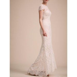 Lavi Gown - BHLDN Boho Wedding Dress - Ivory